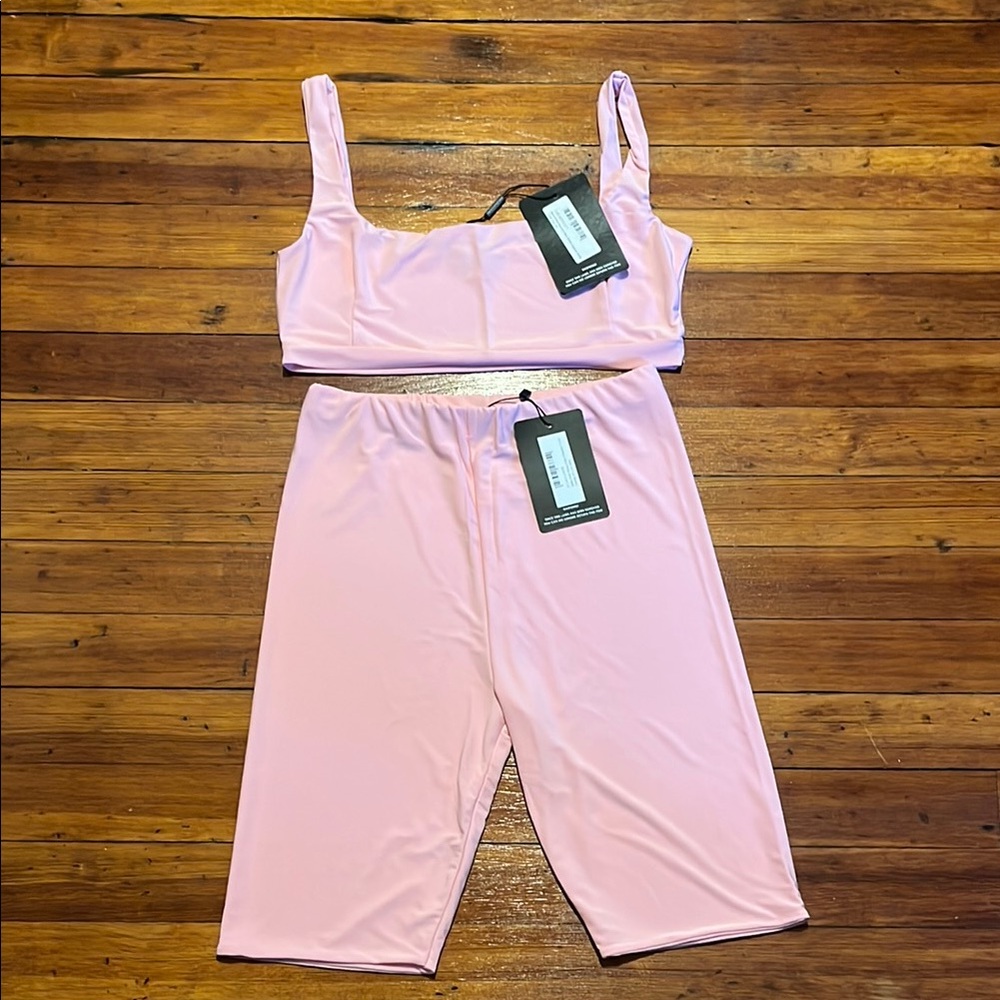 Pink Two-Piece Set